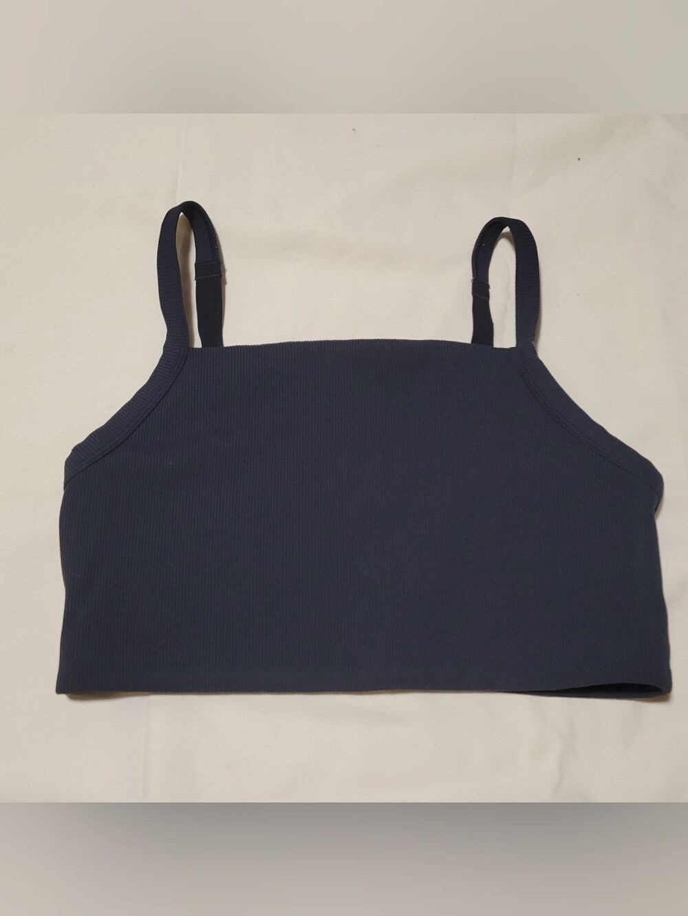 Aerie Medium Support Ribbed Sports Bra Size Large